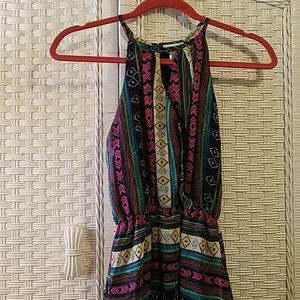 Tribal pattern dress